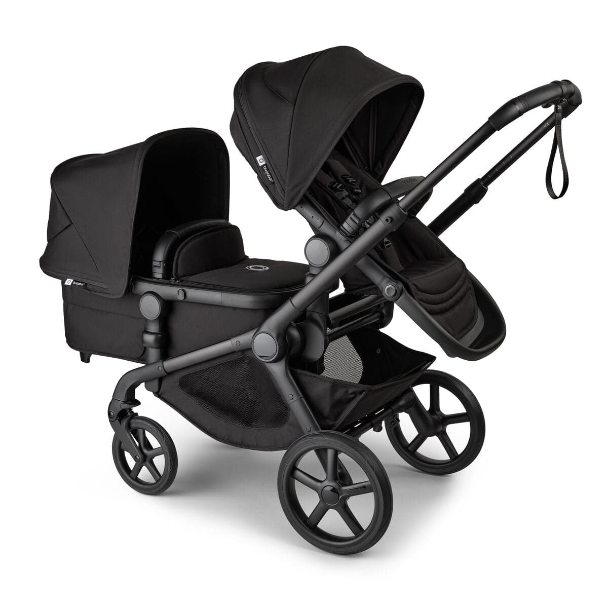 Bugaboo Kangaroo Sibling Seat, Black / Midnight Black - Midnight Black, ANB BABY