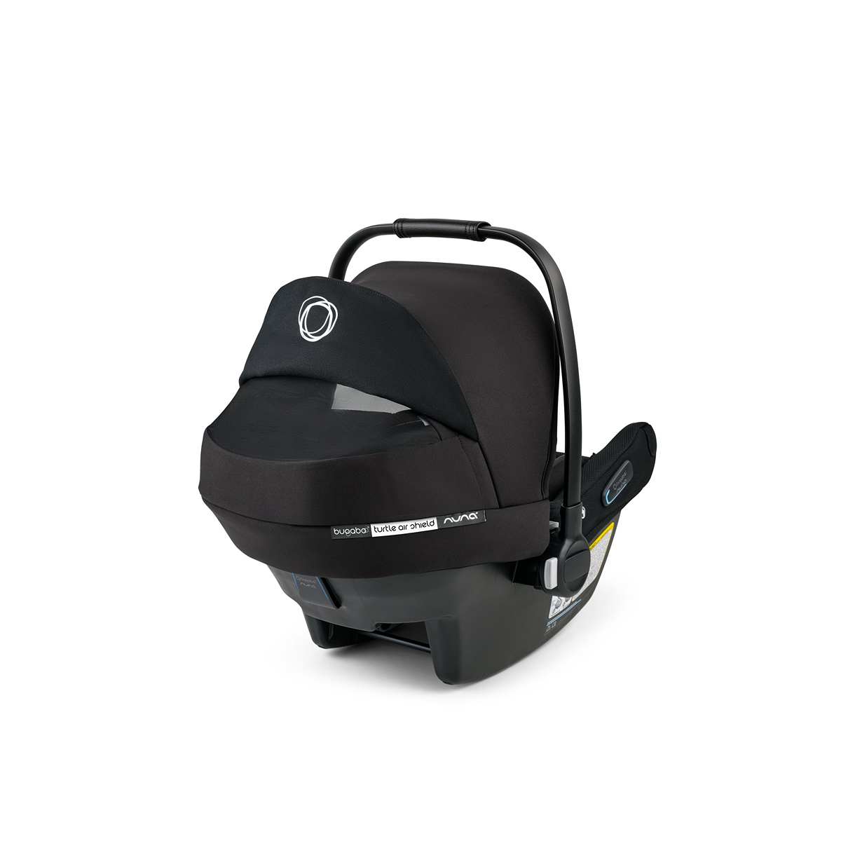 Bugaboo Turtle Air Shield by Nuna Car Seat, Black, ANB BABY