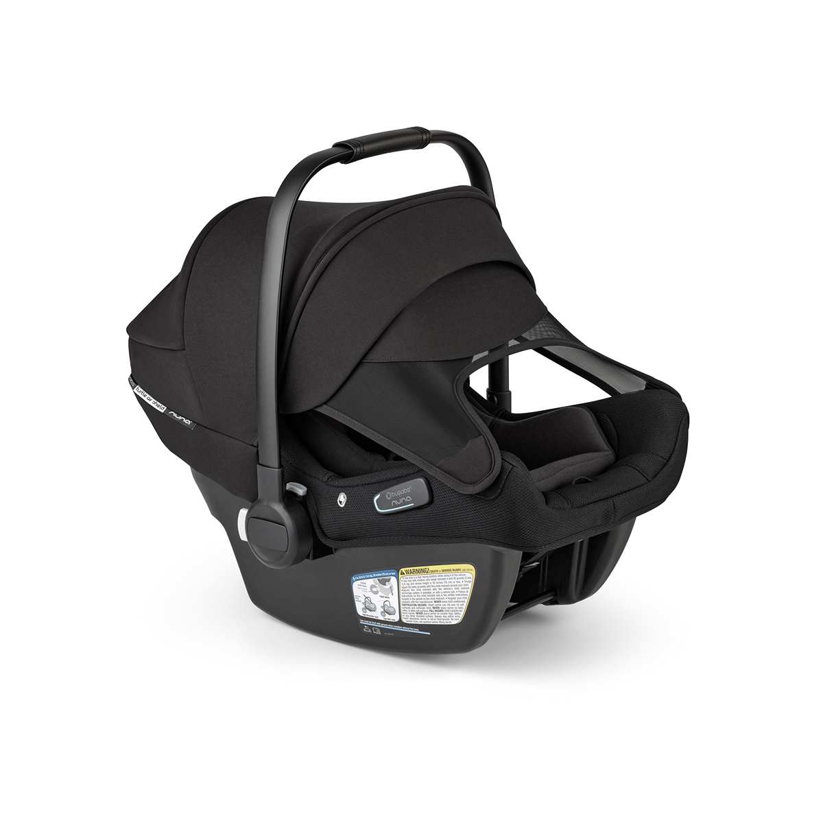 Bugaboo Turtle Air Shield by Nuna Car Seat, Black, ANB BABY