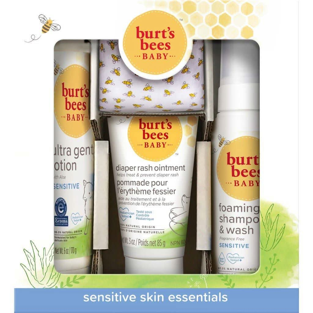 Burt's Bees Baby Sensitive Essential Gift Set, ANB BABY