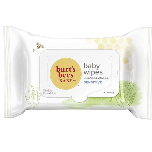 Burt’s Bees Baby Wipes, 72 Count, ANB BABY