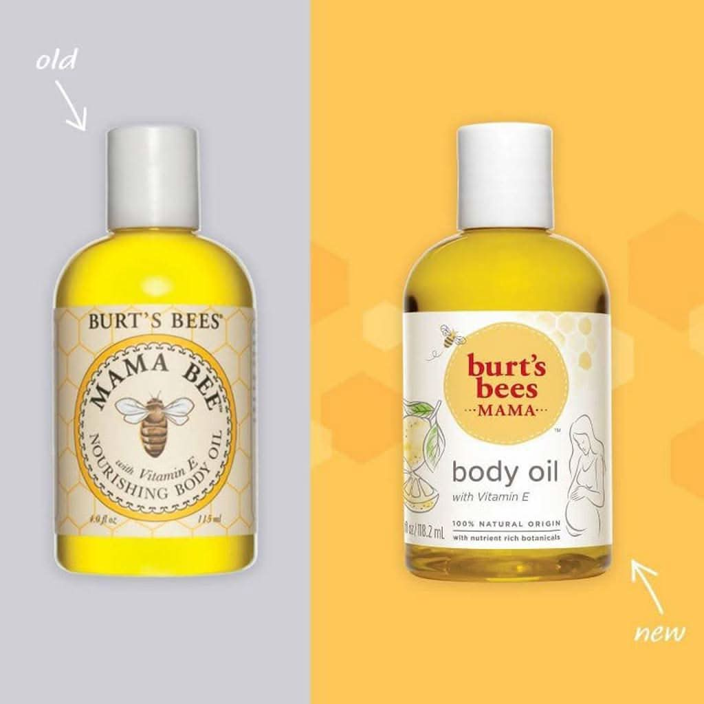 Burt’s Bees Mama Bee Nourishing Body Oil, 4 Oz, ANB BABY