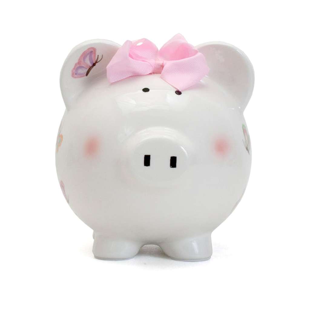 Child to Cherish Petite Papillon Piggy Bank, ANB BABY