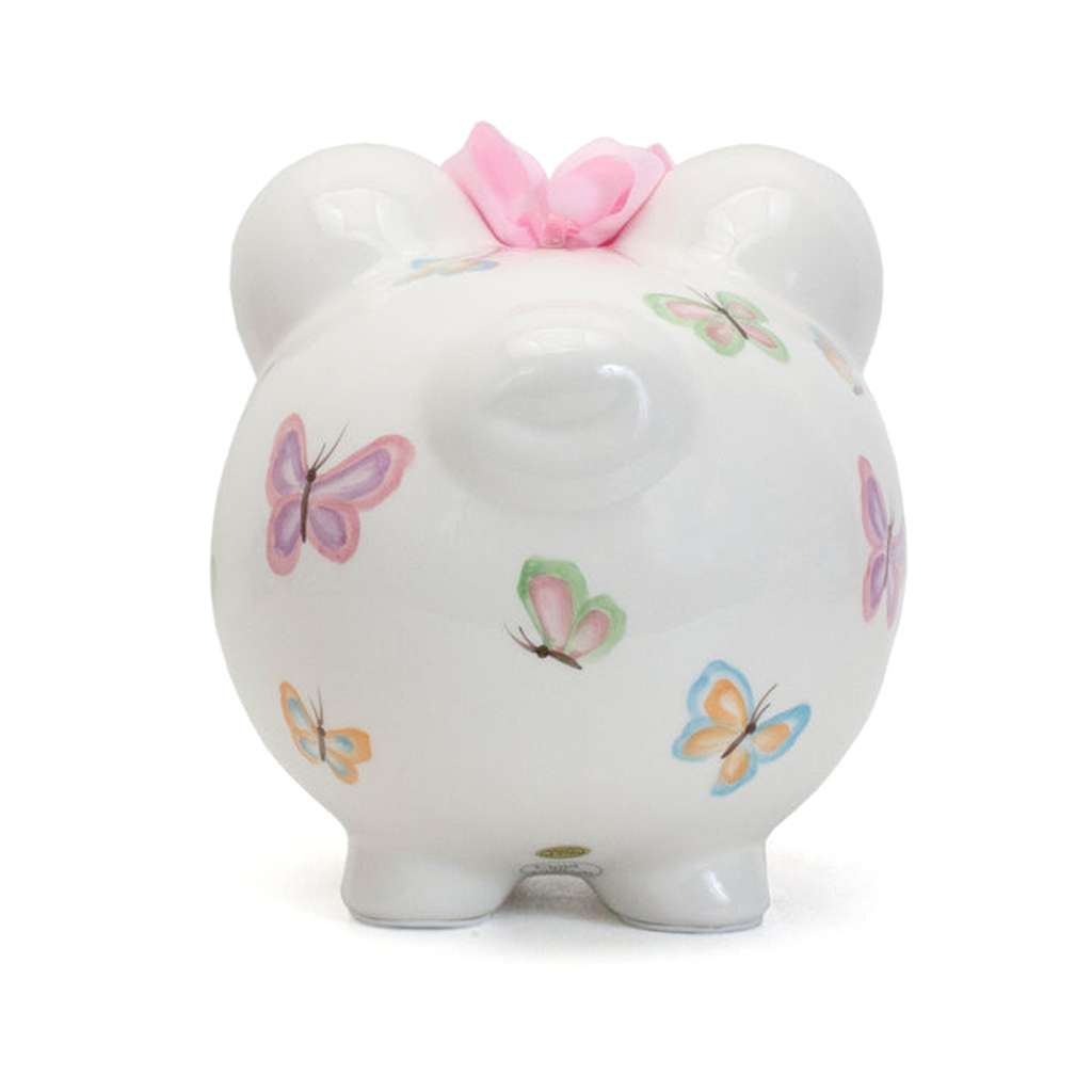 Child to Cherish Petite Papillon Piggy Bank, ANB BABY