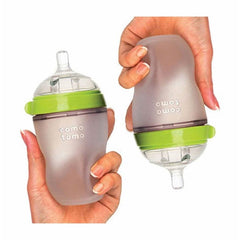 Comotomo Baby Bottle 8 oz/ 250 ml - 2 Pack Green, ANB BABY