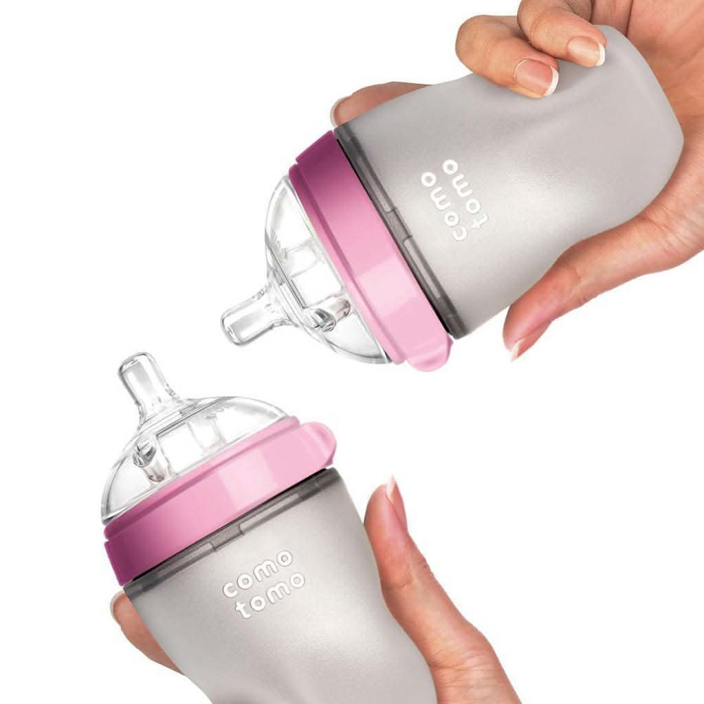 COMOTOMO Baby Bottle 8 oz / 250 ml - 2 Pack, ANB BABY