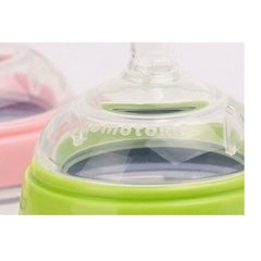 Comotomo Natural Feel Baby Bottle, Pink, 8 - Ounce, ANB BABY