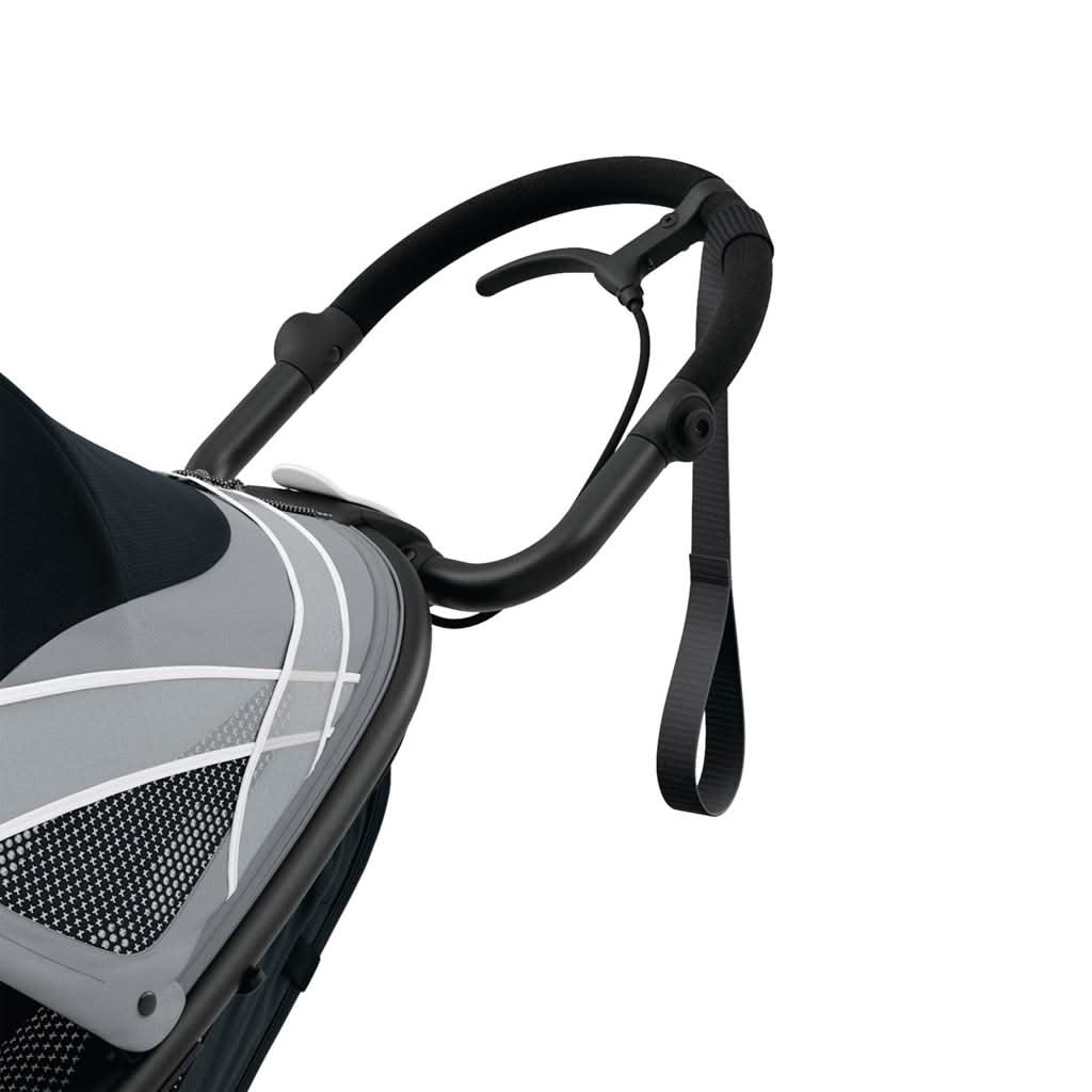 Cybex AVI Jogging Stroller Bundle, Black Frame + Seat Pack, ANB BABY