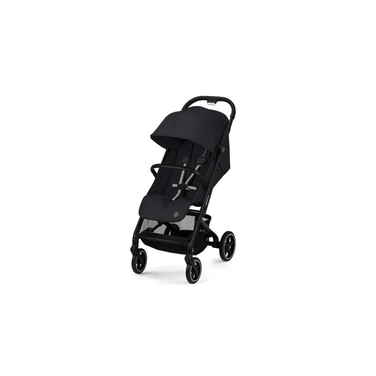 Cybex Beezy 2 Lightweight Stroller, Black Frame with Magic Black Seat, 4063846450695 | ANB BABY