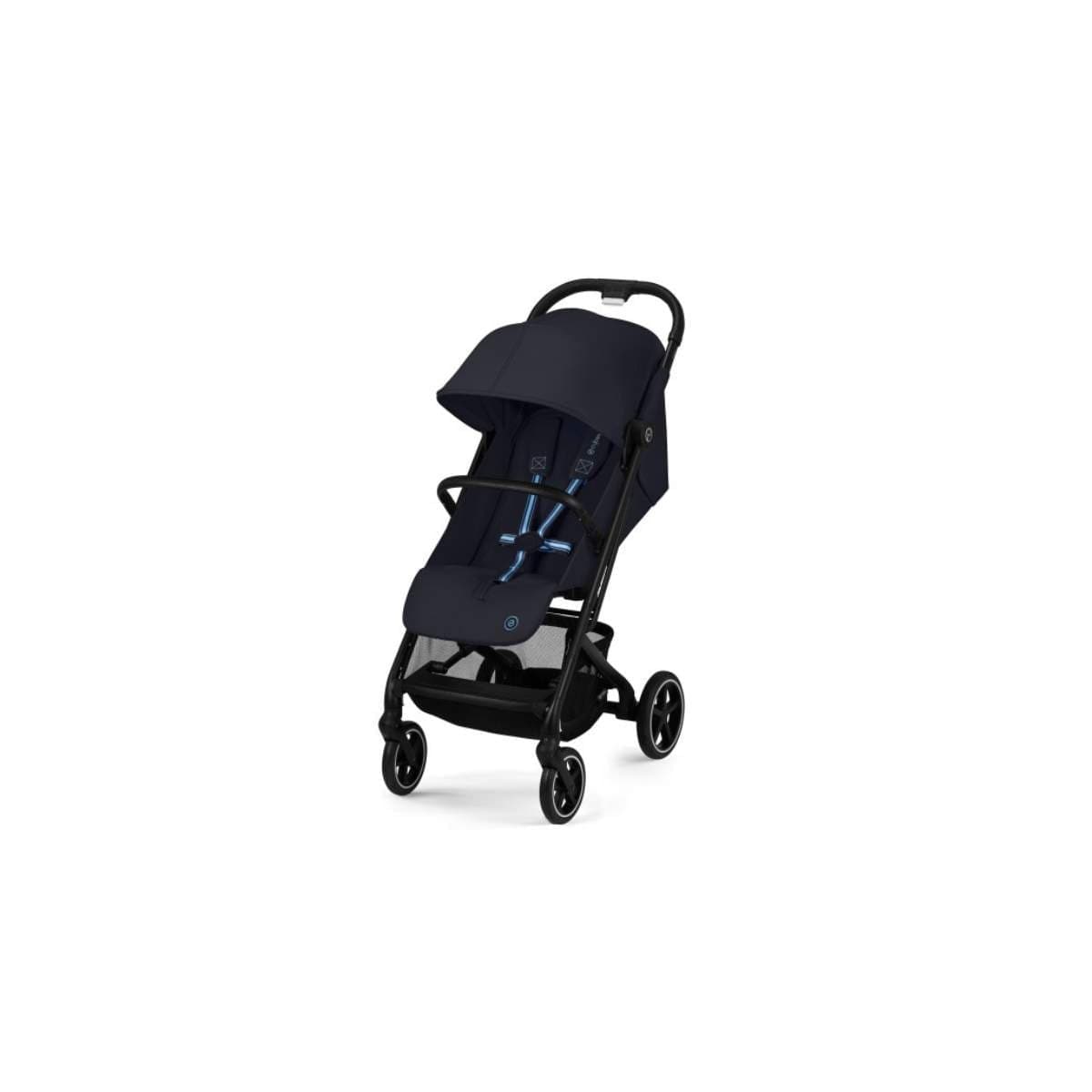 Cybex Beezy 2 Lightweight Stroller, Black Frame with Magic Black Seat, 4063846450817 | ANB BABY