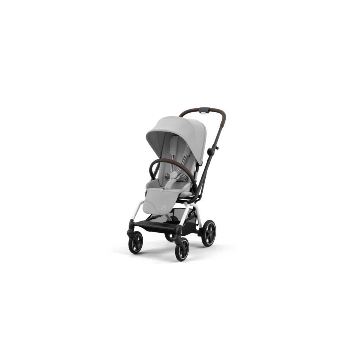 Cybex Eezy S Twist+2 V2 Lightweight Stroller, Black Frame with Magic Black Seat, 4063846450336 | ANB BABY