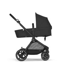 Cybex EOS Stroller, Black Frame with Moon Black Seat, ANB BABY