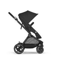 Cybex EOS Stroller, Black Frame with Moon Black Seat, ANB BABY