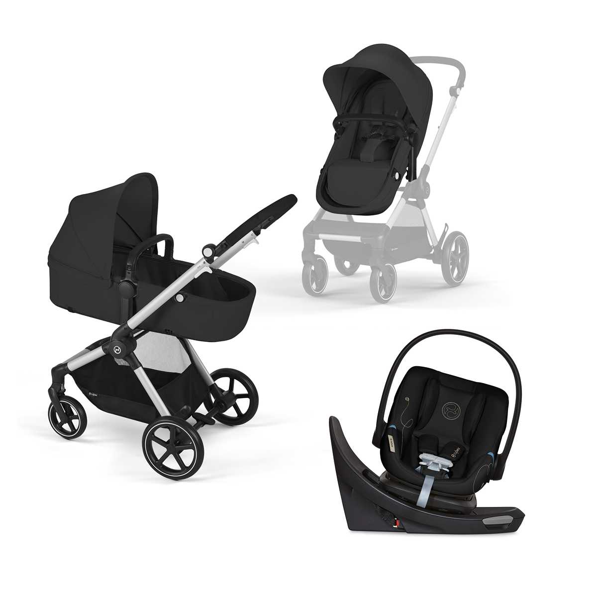 Cybex EOS Travel System with Aton G Swivel, ANB BABY