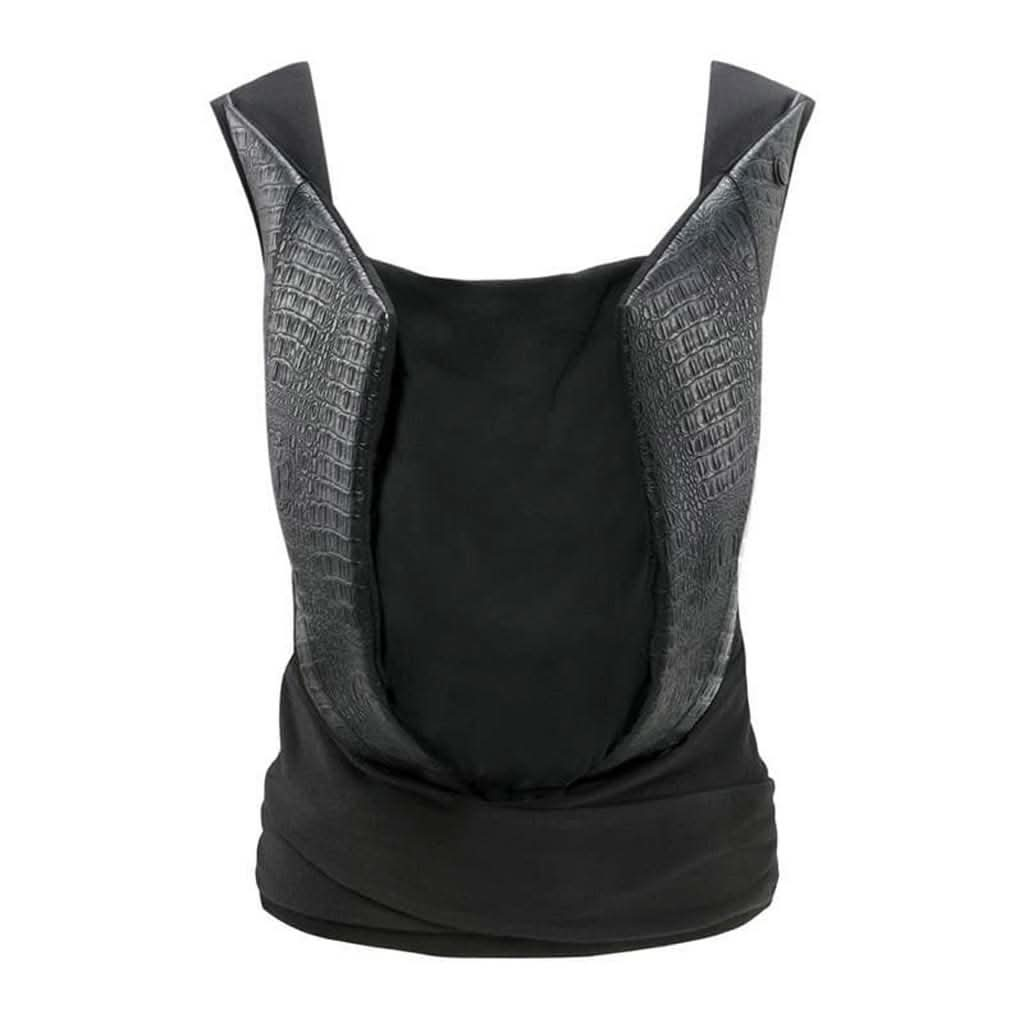 CYBEX YEMA TIE Leather - Look Baby Carrier - Stardust Black, ANB BABY