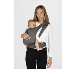 CYBEX YEMA TIE Leather - Look Baby Carrier - Stardust Black, ANB BABY