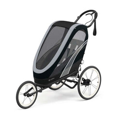 Cybex Zeno One Box Multisport Trailer, All Black, ANB BABY