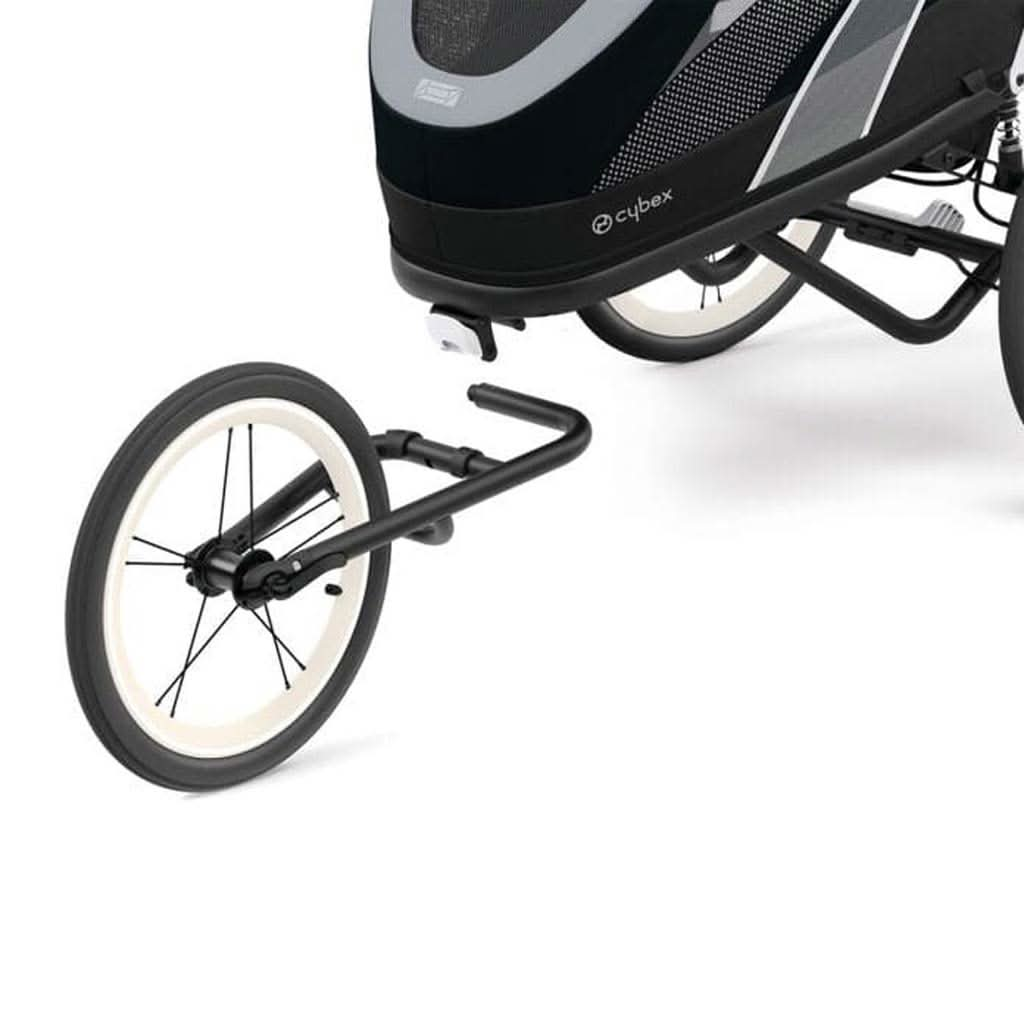 Cybex Zeno One Box Multisport Trailer, All Black, ANB BABY