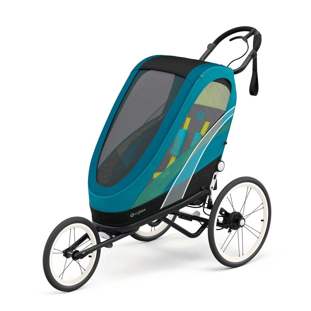 Cybex Zeno One Box Multisport Trailer, All Black, ANB BABY