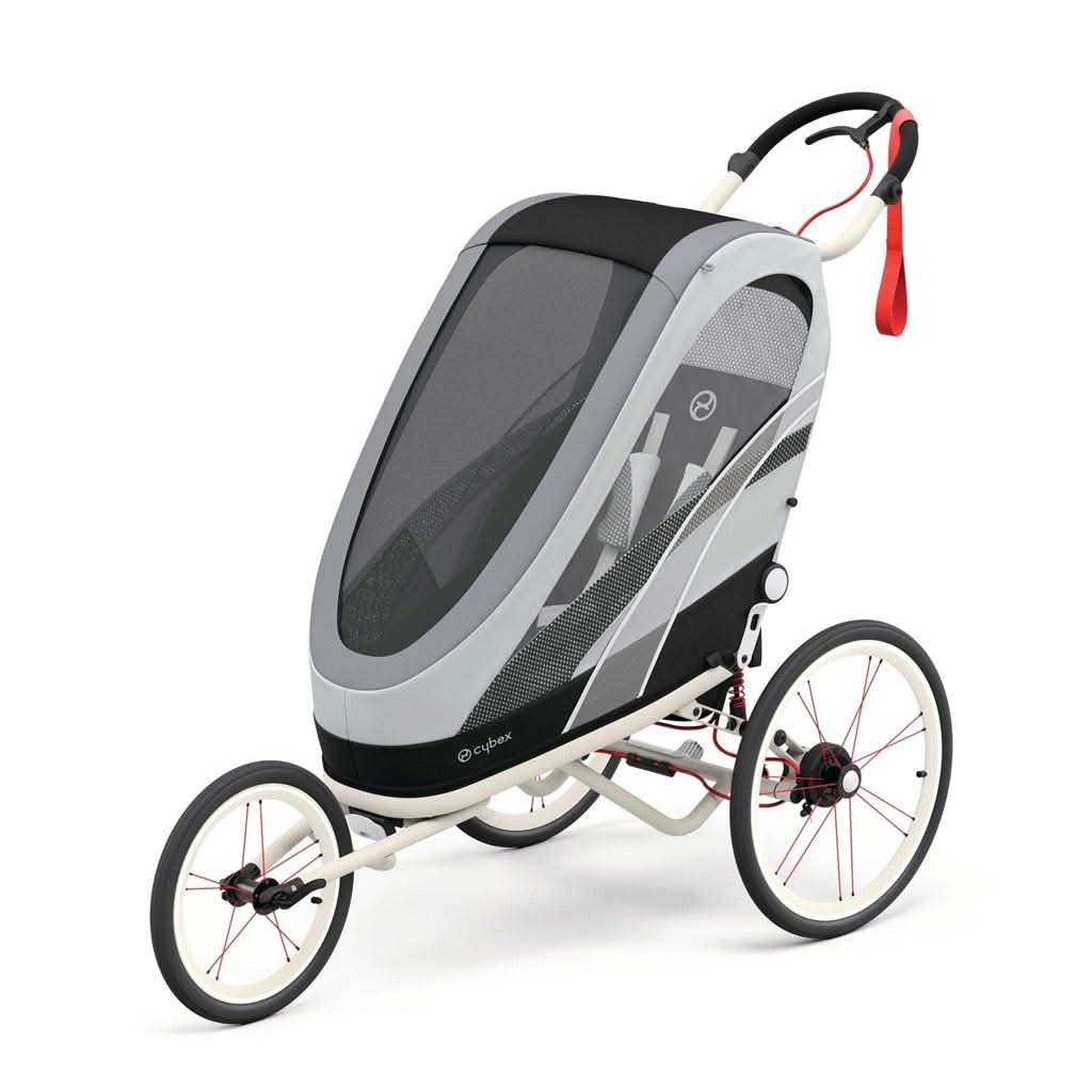 Cybex Zeno One Box Multisport Trailer, All Black, ANB BABY