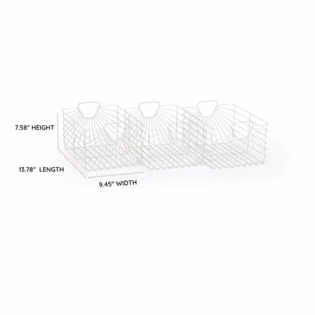 DaDaDa Central Park 3 - Piece Storage Baskets, ANB BABY