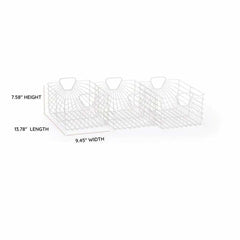 DaDaDa Central Park 3 - Piece Storage Baskets, ANB BABY