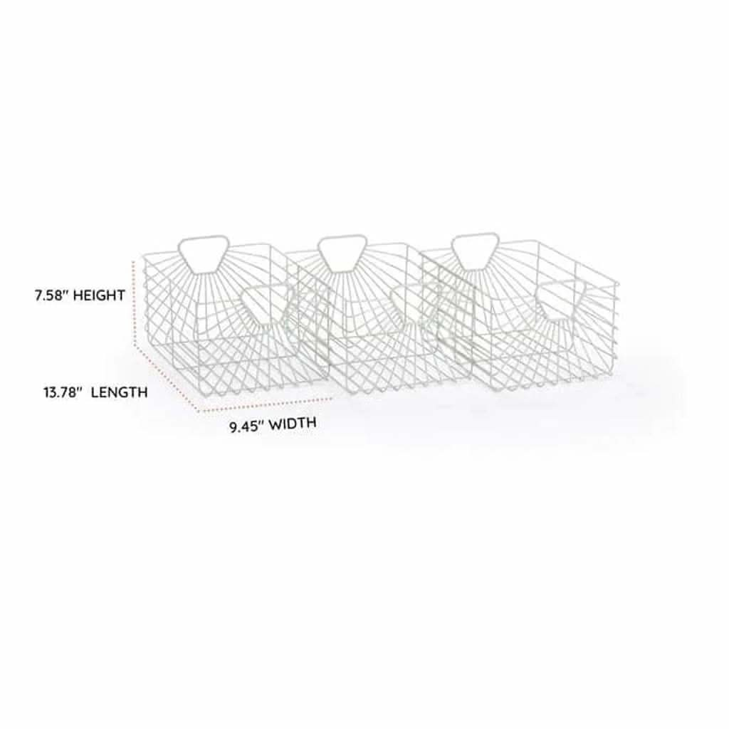 DaDaDa Central Park 3 - Piece Storage Baskets, ANB BABY