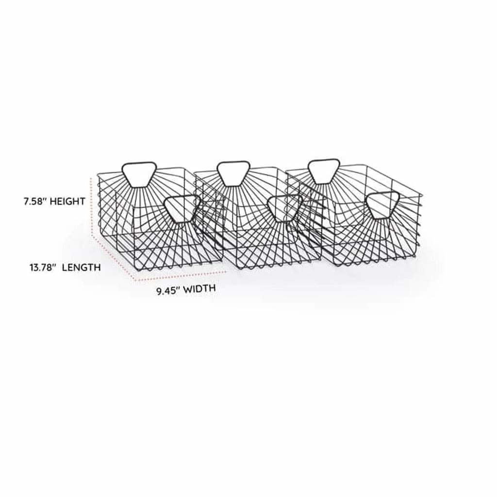 DaDaDa Central Park 3 - Piece Storage Baskets, ANB BABY