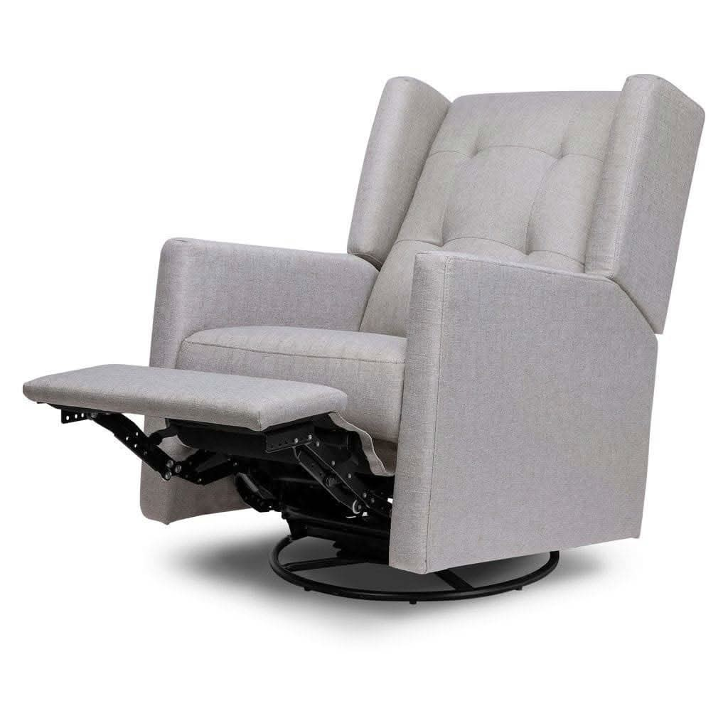 DaVinci Maddox Recliner and Swivel Glider in Misty Grey, ANB BABY