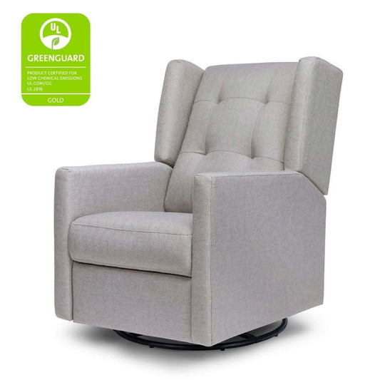 DaVinci Maddox Recliner and Swivel Glider in Misty Grey, ANB BABY