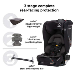 Diono Radian 3RXT Safe+ Booster Seat, ANB BABY