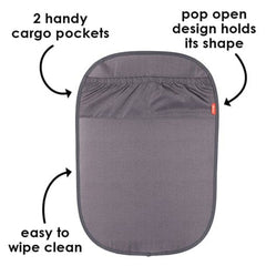 Diono Stuff 'n Scuff Back Seat Protector, X - Large, Gray, ANB BABY