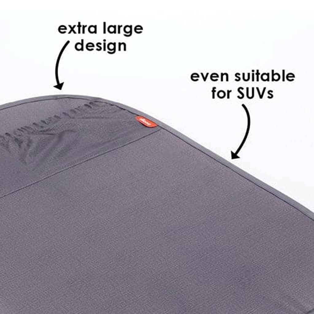 Diono Stuff 'n Scuff Back Seat Protector, X - Large, Gray, ANB BABY