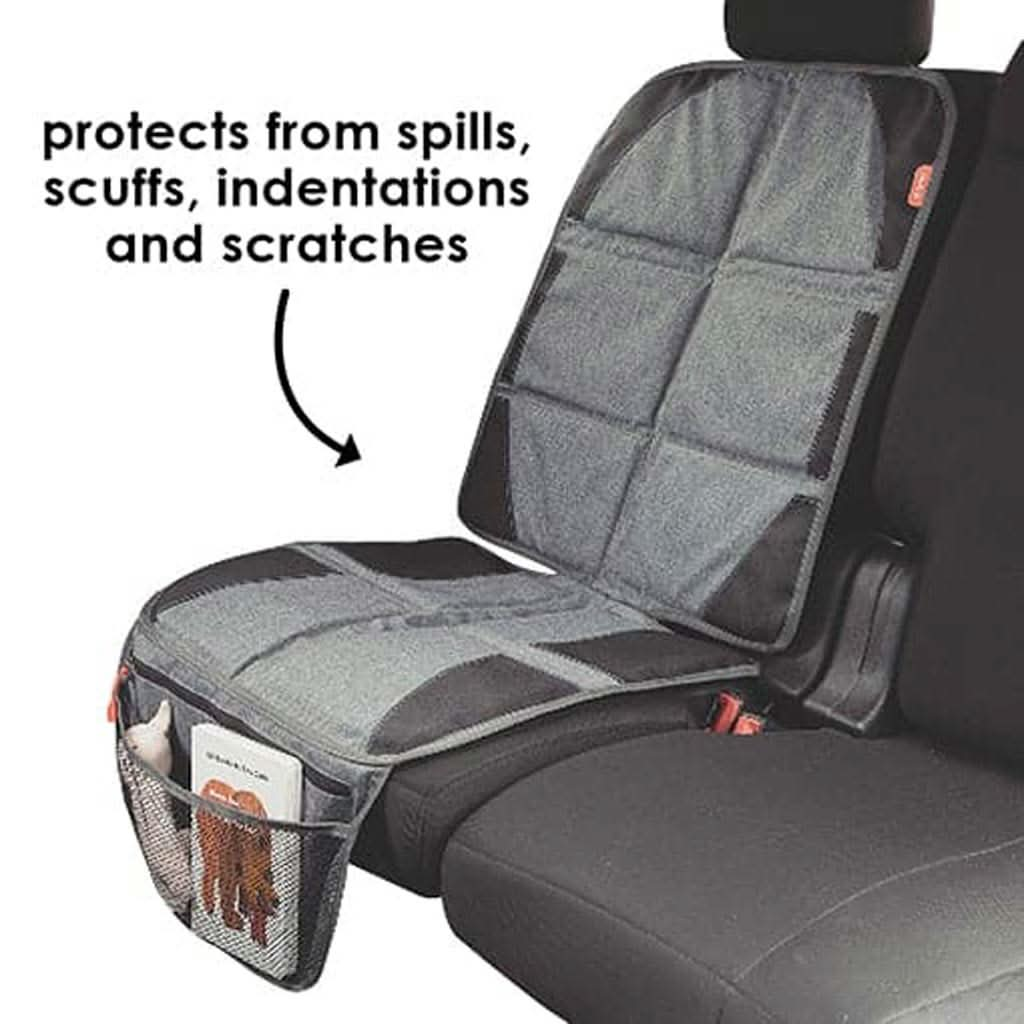 Diono Ultra Mat Car Seat Protector and Heat Shield Deluxe, Gray, ANB BABY