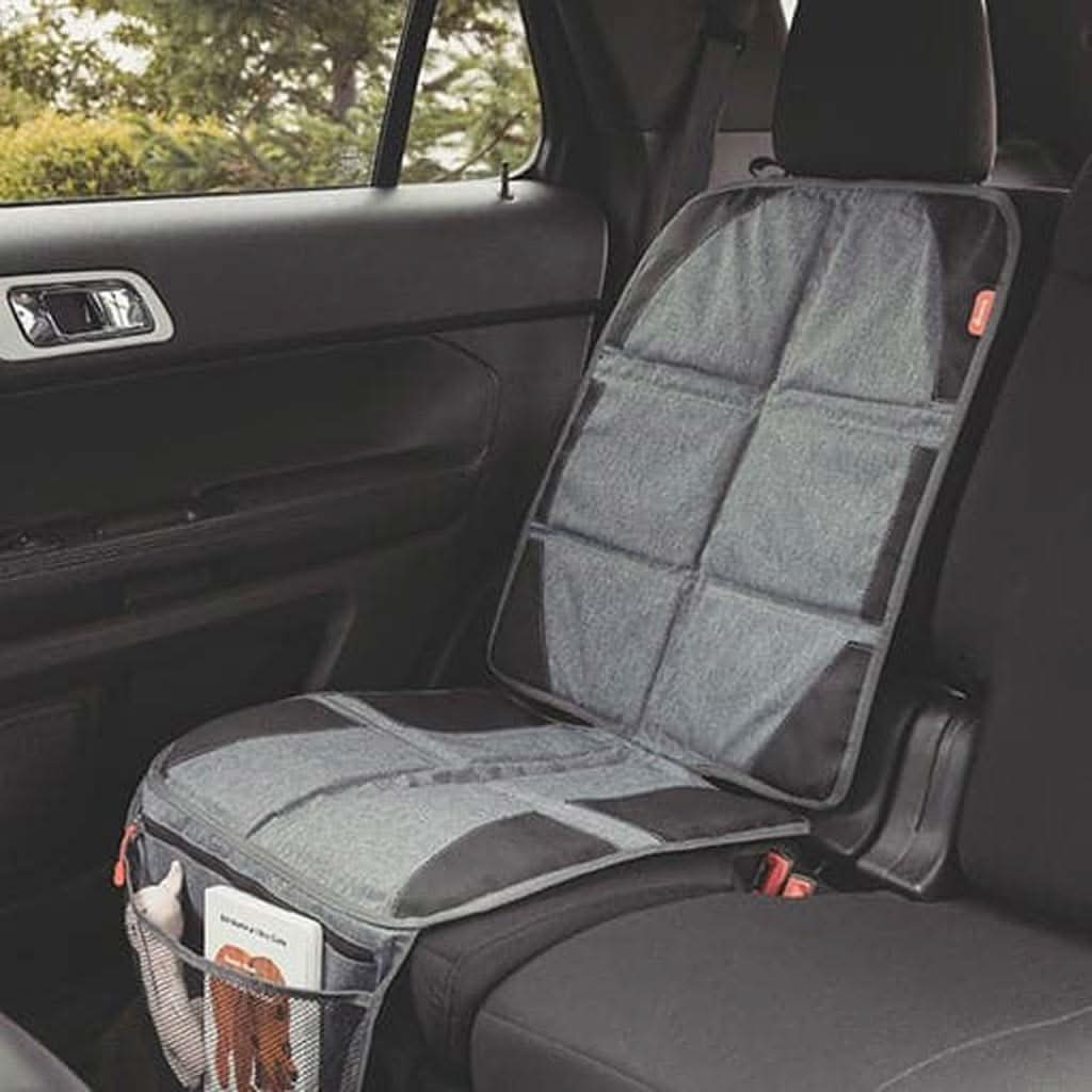 Diono Ultra Mat Car Seat Protector and Heat Shield Deluxe, Gray, ANB BABY