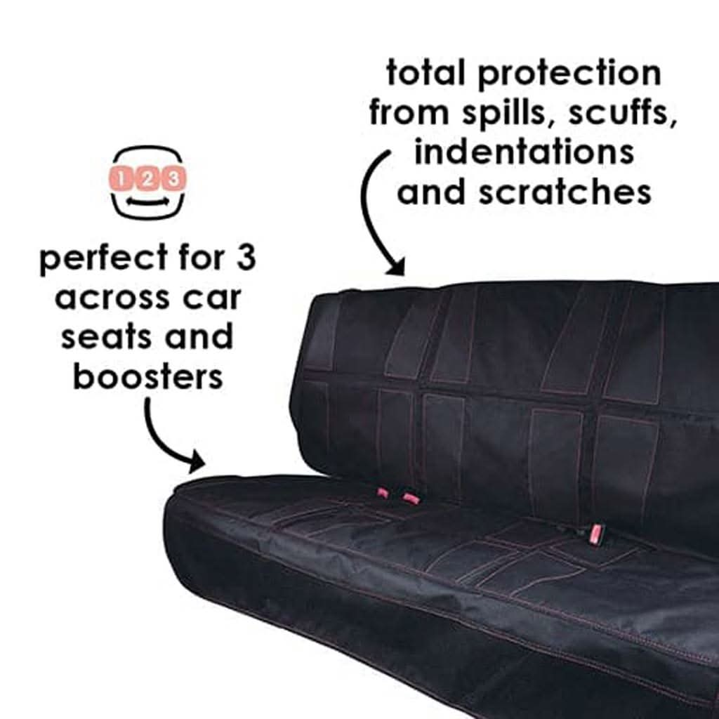 Diono Ultra Mat XXXL Extra Large Car Seat Protector, Black, ANB BABY