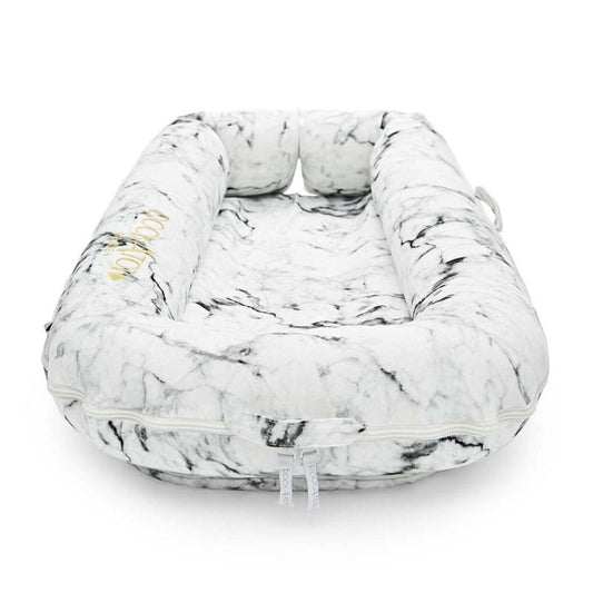 DockATot Deluxe+ Dock The All in One Portable & Lightweight Baby Lounger, Assorted Prints, ANB BABY