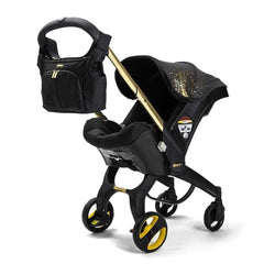 Doona Infant Car Seat Stroller & Latch Base, Gold Edition, ANB BABY