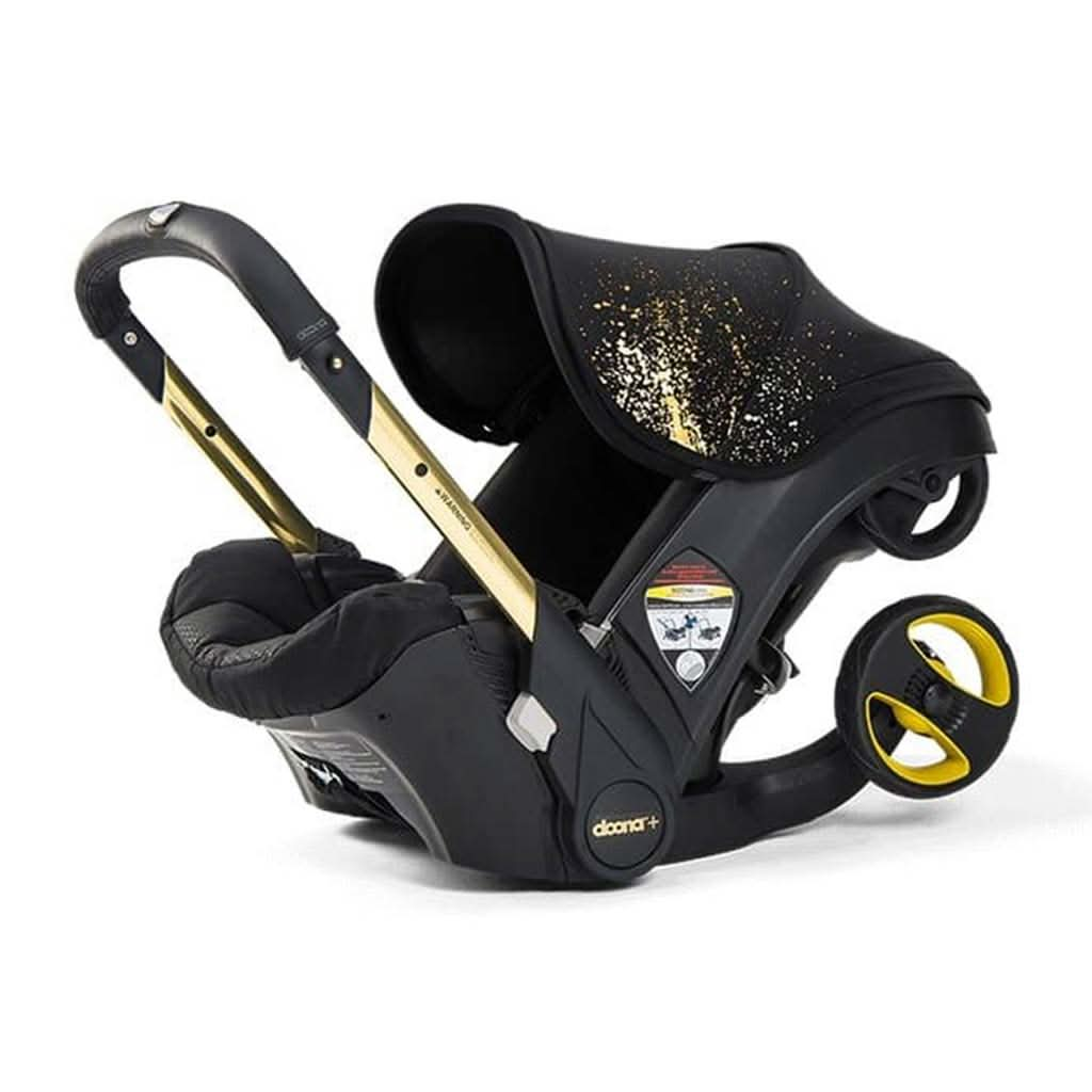 Doona Infant Car Seat Stroller & Latch Base, Gold Edition, ANB BABY