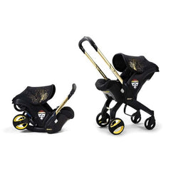 Doona Infant Car Seat Stroller & Latch Base, Gold Edition, ANB BABY