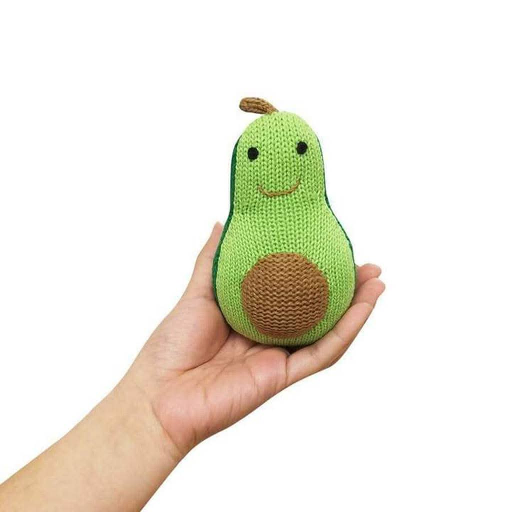 Estella Organic Avocado Rattle Baby Toy, ANB BABY