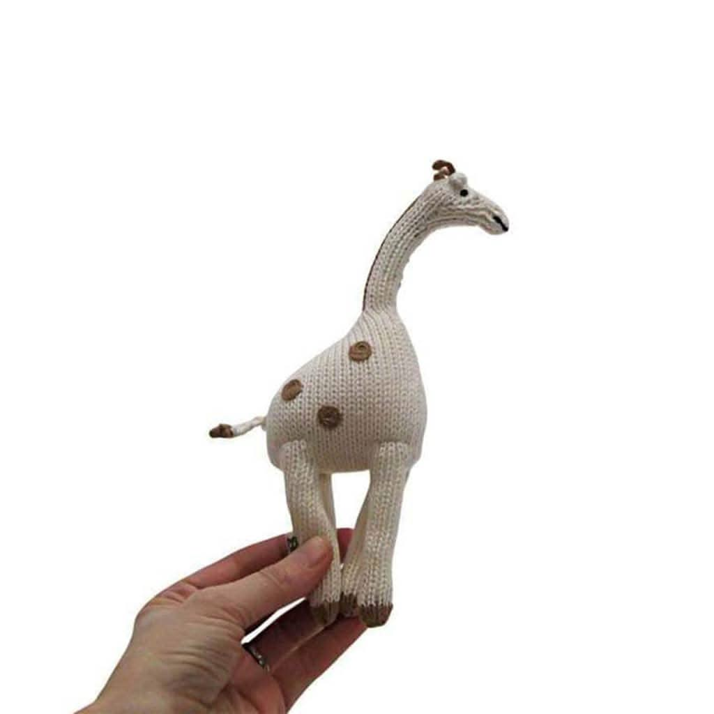 Estella Organic Giraffe Rattle Baby Toy, ANB BABY