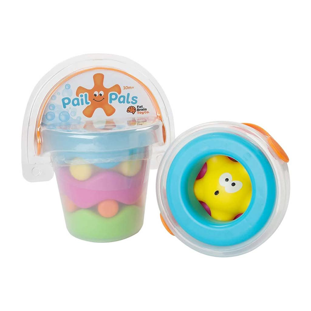 FAT BRAIN Toys Pail Pals Bath Toy, ANB BABY