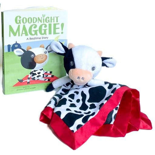 Frankie Dean Dream Blanket and Book, Maggie the Cow, ANB BABY