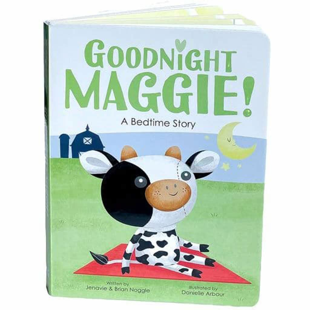 Frankie Dean Dream Blanket and Book, Maggie the Cow, ANB BABY