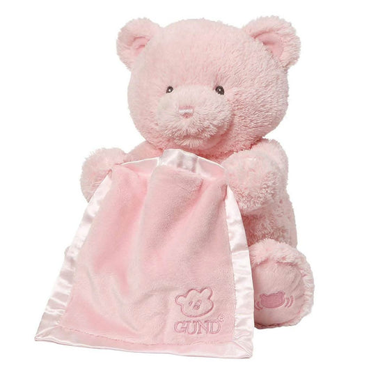 GUND First Teddy Peek A Boo Pink, Plush Toy, ANB BABY