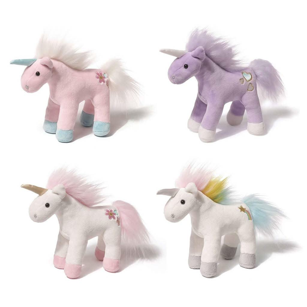 GUND Unicorn Chatters Plush Magical Sound Toy, Pink, ANB BABY