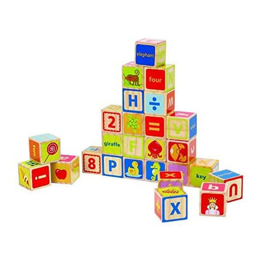 HAPE ABC Wooden Stacking Blocks, ANB BABY