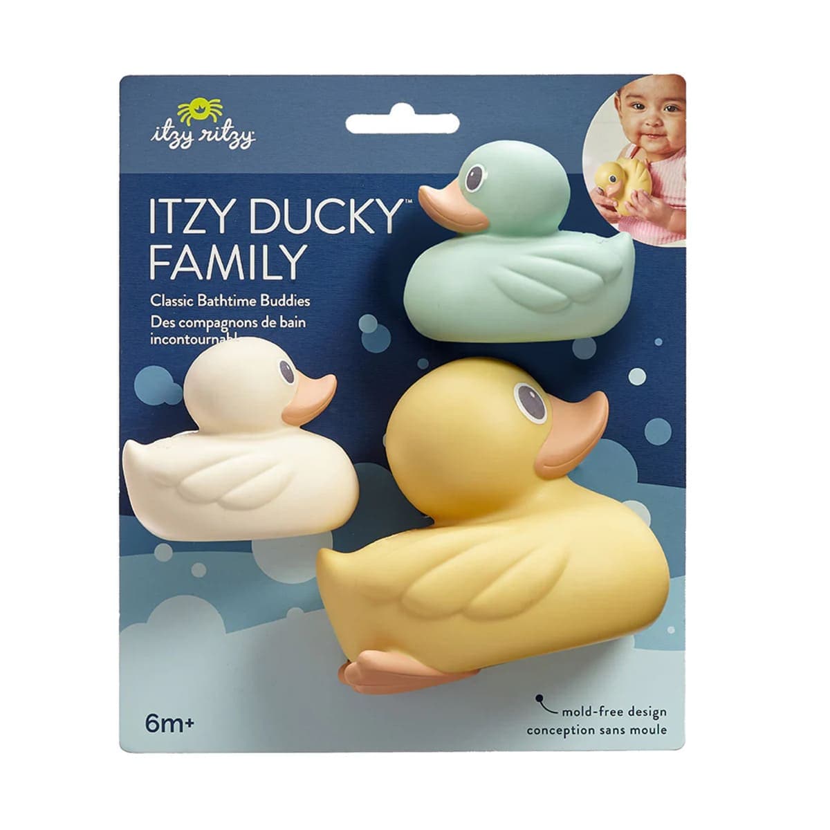 Itzy Ritzy Ducky Family Bath Toys, 810434039961 | ANB BABY