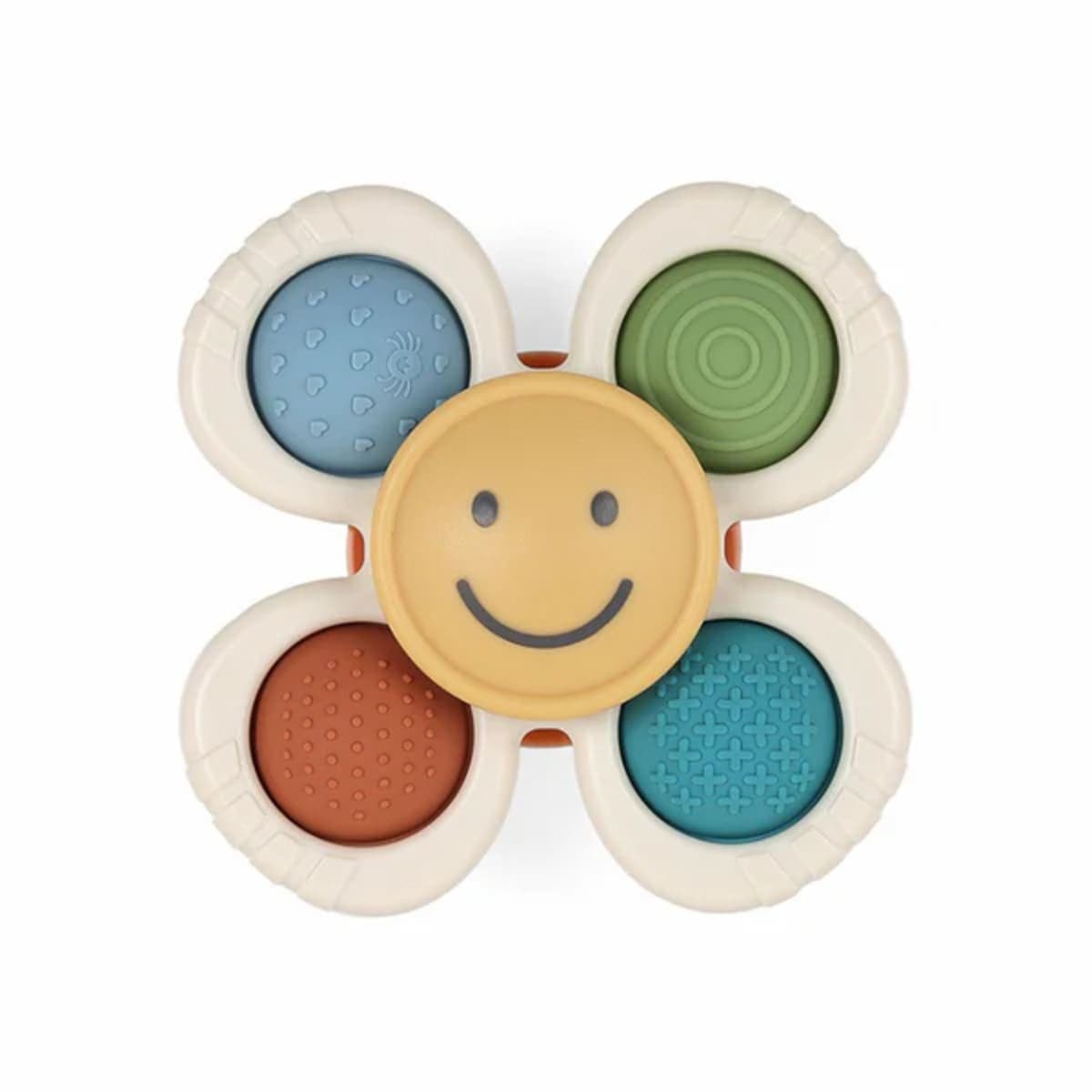 Itzy Ritzy Pop & Whirl Fidget Spinner Travel & Bath, Smile, ANB BABY